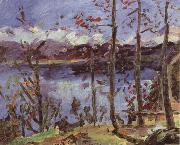 Lovis Corinth Easter at Lake Walchen oil